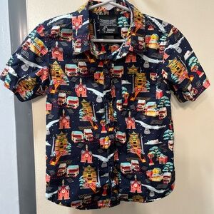Toddler Studio Ghibli Spirited Away Button Down